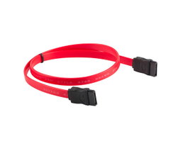 Lanberg Câble SATA III 6 Gb/s 0,5 m Rouge