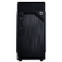 Hiditec CHA010032 Boîtier PC Micro-ATX Mini Tour Noir avec Alimentation 500W