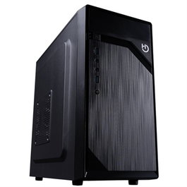 Hiditec CHA010032 Boîtier PC Micro-ATX Mini Tour Noir avec Alimentation 500W