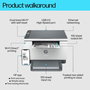 HP LaserJet M234dw - Imprimante Multifonction Laser Noir & Blanc, Impression Recto-Verso Rapide, WiFi, Ethernet