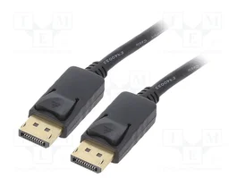 GEMBIRD Câble DisplayPort 1.2 - 1m - Noir