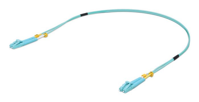 Ubiquiti Câble Fibre Optique 0,5 m LC-LC Duplex OM3 Multimode 10 Gbps Ubiquiti Câble Fibre Optique 0,5 m LC-LC Duplex OM3 Multimode 10 Gbps