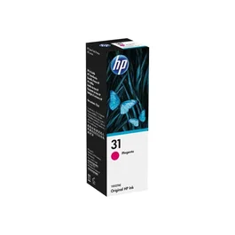 HP 31 (1VU27AE) Bouteille d'encre authentique Magenta 70 mL pour imprimantes Smart Tank 455, 457, 513, Plus 555, Plus 559, Plus 570, Plus 655