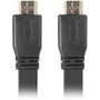 Lanberg Câble HDMI 2.0 mâle-mâle haute vitesse avec Ethernet 4K 1m noir