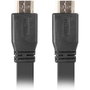 Lanberg Câble HDMI 2.0 Mâle/Mâle Haute Vitesse avec Ethernet 4K 5 m (28 AWG, Connecteurs Dorés)