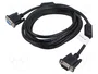 Lanberg Câble VGA mâle vers femelle 3 m noir