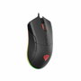 Genesis NMG-1771 Souris de jeux Optique Verticale Noir Multicouleur 6400 dpi