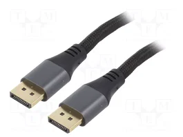 GEMBIRD CC-DP8K-6 Câble DisplayPort 1.4 Premium 8K UHD 4320p Textile 1,8m