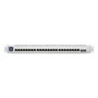 Ubiquiti Switch Managed Layer 3 24 ports PoE+, 12x 2.5G RJ45 & 12x Gigabit RJ45 & 2x 10G SFP+, 124 Gbps, écran tactile, RPS