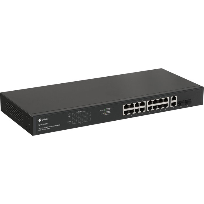 TP-Link TL-SG1218MP Switch Gigabit 18 ports (16 PoE+)