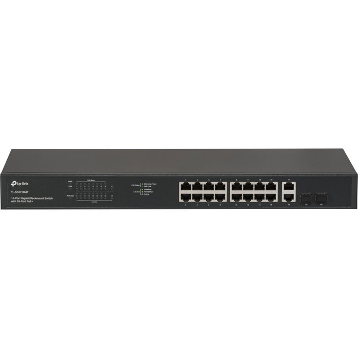 TP-Link TL-SG1218MP Switch Gigabit 18 ports (16 PoE+)