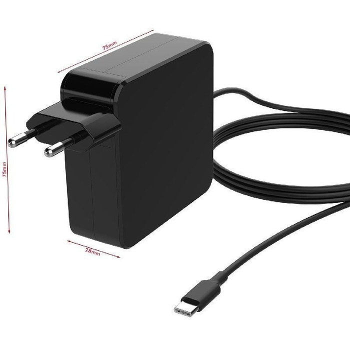 Chargeur portable LEOTEC LENCSHOMETC65 Noir 65 W