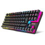 Clavier Krom Kasic TKL Noir LED RGB Rétro-éclairé