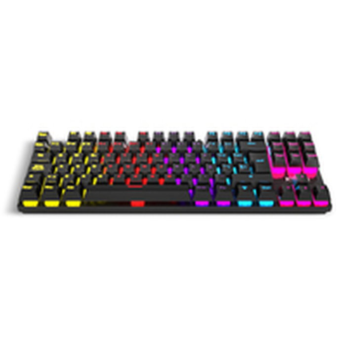 Clavier Krom Kasic TKL Noir LED RGB Rétro-éclairé