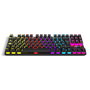 Clavier Krom Kasic TKL Noir LED RGB Rétro-éclairé