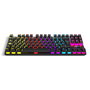 Clavier Krom Kasic TKL Noir LED RGB Rétro-éclairé
