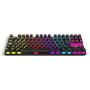 Clavier Krom Kasic TKL Noir LED RGB Rétro-éclairé