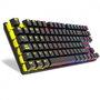 Clavier Krom Kasic TKL Noir LED RGB Rétro-éclairé