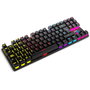 Clavier Krom Kasic TKL Noir LED RGB Rétro-éclairé