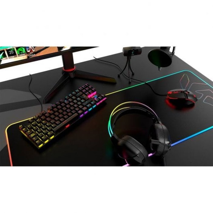 Clavier Krom Kasic TKL Noir LED RGB Rétro-éclairé
