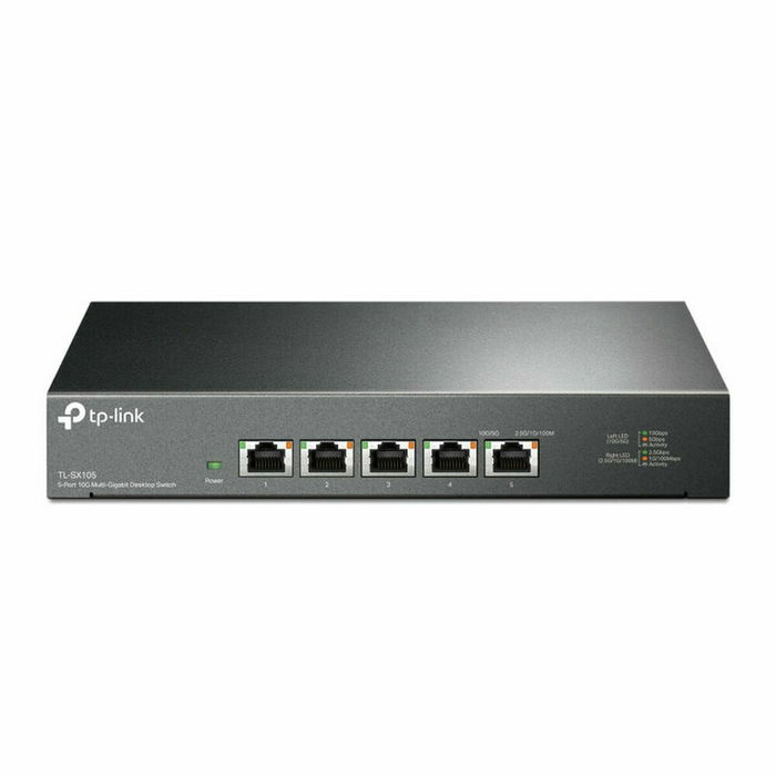 TP-LINK Switch Ethernet 5 Ports Gigabit TL-SX105 Noir, SFP Ports, Rackable, Gestion Non TP-LINK Switch Ethernet 5 Ports Gigabit TL-SX105 Noir, SFP Ports, Rackable, Gestion Non