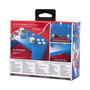 PowerA 1522660-01 - Manette avec câble améliorée officielle pour Nintendo Switch (Modèle OLED et standard) - Design Mario Pop Art, boutons programmables, port audio, câble USB-C 3m