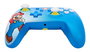 PowerA 1522660-01 - Manette avec câble améliorée officielle pour Nintendo Switch (Modèle OLED et standard) - Design Mario Pop Art, boutons programmables, port audio, câble USB-C 3m