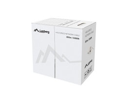 Lanberg LCU6-12CU-0305-S Bobine Câble Réseau Cat.6 U/UTP 305m Gris