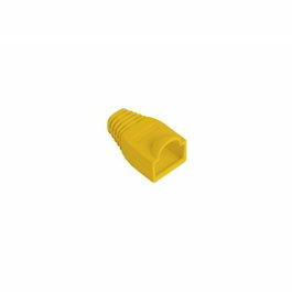 Lanberg PLB-1000-Y Manchon de protection pour connecteur RJ45 Jaune (Pack de 100)