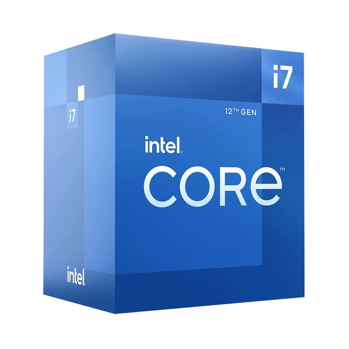 Intel Core i7-12700 2.1 GHz Boîte BX8071512700 12 cœurs LGA 1700 avec dissipateur Intel Core i7-12700 2.1 GHz Boîte BX8071512700 12 cœurs LGA 1700 avec dissipateur