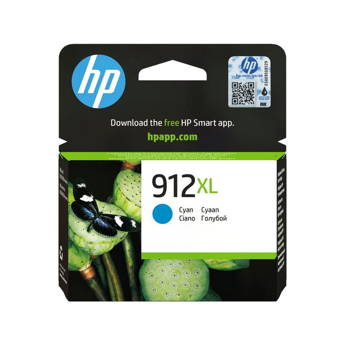 HP 912XL Cartouche d'encre Cyan XL (3YL81AE)