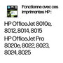 HP Cartouche d'encre 912XL Cyan authentique - Grande capacité (env. 825 pages) - Compatible OfficeJet 8010e, 8012, 8014, 8015, Pro 8020e, 8022, 8023, 8024, 8025