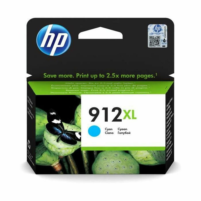 HP 912XL Cartouche d'encre Cyan XL (3YL81AE)
