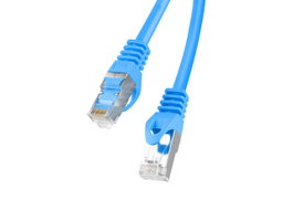 Lanberg Câble Ethernet Cat6 FTP 1m Bleu