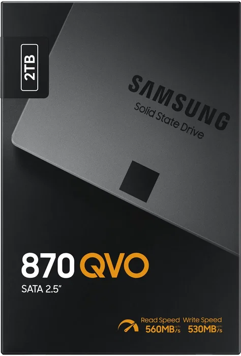 Samsung 870 QVO 2 To SSD 2,5 pouces SATA III
