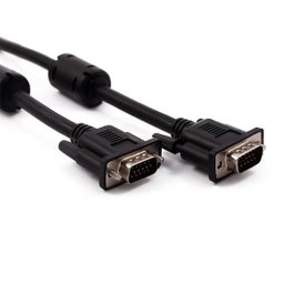 Nilox Câble VGA 1.8 M Mâle - Mâble, Résolution Haute, Plug & Play, Noir