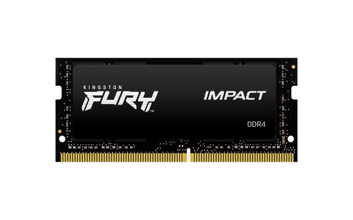 Kingston FURY Impact 8 Go DDR4 3200 MHz SO-DIMM Mémoire RAM Portable Kingston FURY Impact 8 Go DDR4 3200 MHz SO-DIMM Mémoire RAM Portable