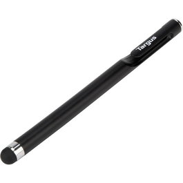 Targus Stylo Tactique Antibactérien avec Pince Intégrée pour Smartphones et Écrans Tactiles - Noir, Design Fin et Équilibré, 10g, Compatible Tous Écrans Capacitifs