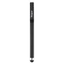 Targus Stylo Tactique Antibactérien avec Pince Intégrée pour Smartphones et Écrans Tactiles - Noir, Design Fin et Équilibré, 10g, Compatible Tous Écrans Capacitifs