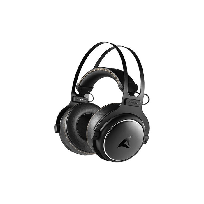 Sharkoon Skiller SGH50 Casque Gaming Filaire Circum-aural Noir - Hi-Res Audio 10-40000 Hz, Microphone Amovible