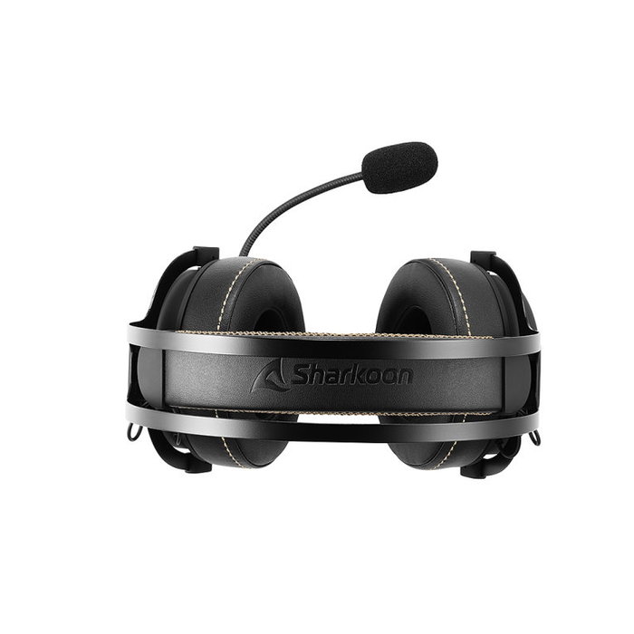 Sharkoon Skiller SGH50 Casque Gaming Filaire Circum-aural Noir - Hi-Res Audio 10-40000 Hz, Microphone Amovible