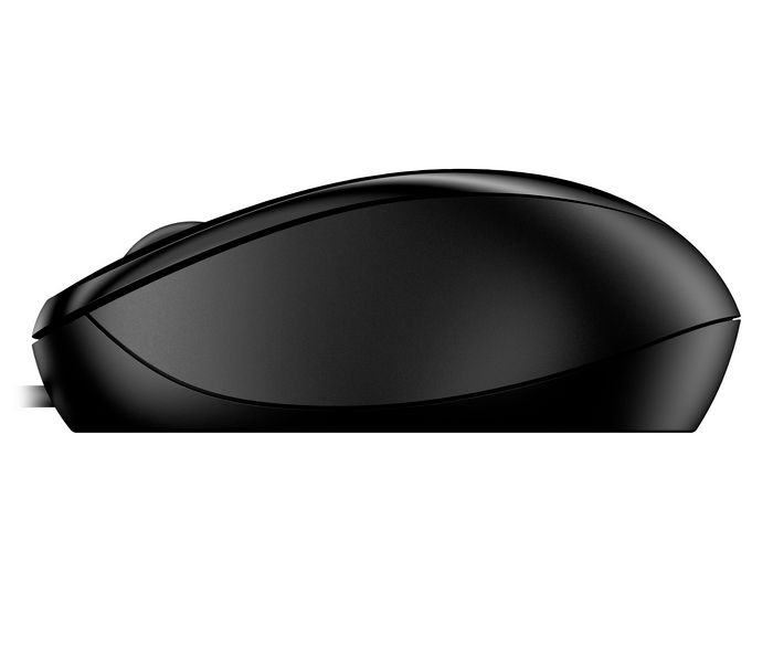 HP Souris filaire 1000 - Souris ergonomique avec câble de 1.5 m, 3 boutons, molette et précision de 1200 dpi pour un usage confortable toute la journée