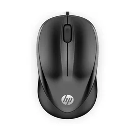 HP Souris Filaire 1000 - Noir, Ambidextre, 1200 DPI, 3 Boutons et Molette de Défilement pour un Contrôle et un Confort Optimaux