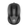 HP Souris Filaire 1000 - Noir, Ambidextre, 1200 DPI, 3 Boutons et Molette de Défilement pour un Contrôle et un Confort Optimaux