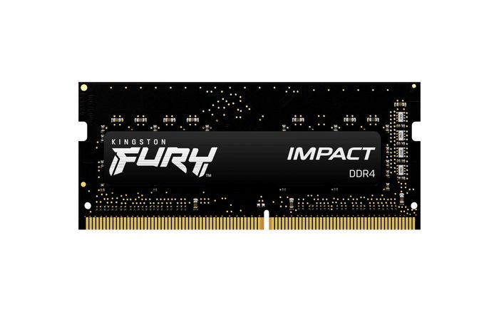 Kingston FURY Impact - Kit de mémoire DDR4 SODIMM 16 Go (2x8 Go) 3200 MHz CL20 1.2 V - Overclocking Plug & Play, compatible XMP Intel et AMD Ryzen