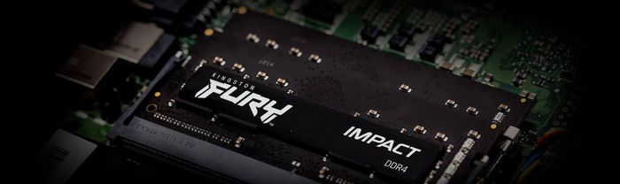 Kingston FURY Impact - Kit de mémoire DDR4 SODIMM 16 Go (2x8 Go) 3200 MHz CL20 1.2 V - Overclocking Plug & Play, compatible XMP Intel et AMD Ryzen