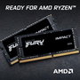 Kingston FURY Impact - Kit de mémoire DDR4 SODIMM 16 Go (2x8 Go) 3200 MHz CL20 1.2 V - Overclocking Plug & Play, compatible XMP Intel et AMD Ryzen