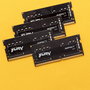 Kingston FURY Impact - Kit de mémoire DDR4 SODIMM 16 Go (2x8 Go) 3200 MHz CL20 1.2 V - Overclocking Plug & Play, compatible XMP Intel et AMD Ryzen