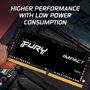 Kingston FURY Impact - Kit de mémoire DDR4 SODIMM 16 Go (2x8 Go) 3200 MHz CL20 1.2 V - Overclocking Plug & Play, compatible XMP Intel et AMD Ryzen