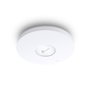 Omada Point d'accès WiFi 6 plafonnier AX3000 - 1G LAN, PoE+, double bande 2.4/5 GHz, MU-MIMO, gestion cloud, design ultra-fin